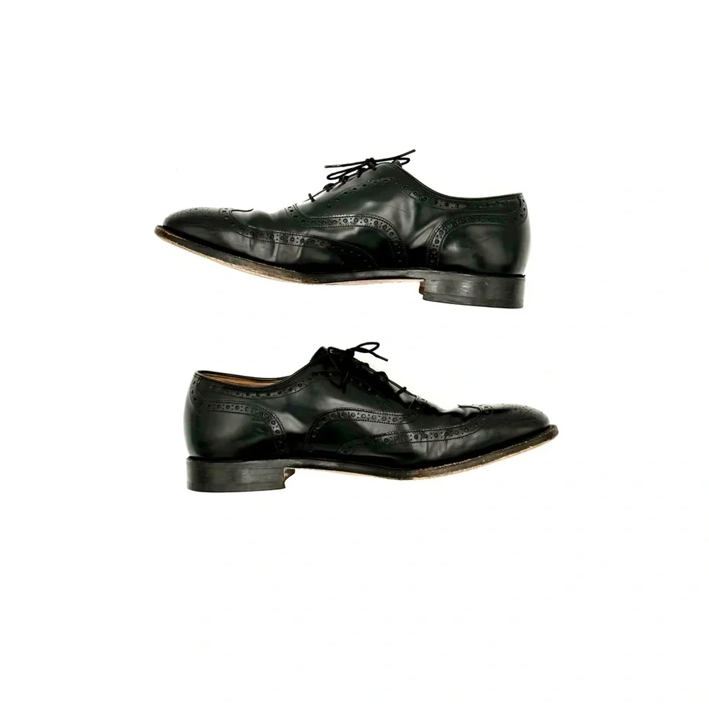 Johnston & Murphy‎ Black Leather Oxfords